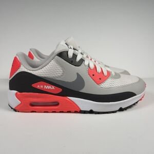 Nike Air Max 90 Golf Mens Size 8 Infrared 2021 Shoes Sneakers CU9978-103 EUC!
